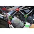 CNC Racing Frame Plug Kit Two (Large Set) for Ducati Multistrada 1260 / 950 / V2 (2018+) and 1200 / 1260 Enduro CNC Racing Frame Plug Kit Two (Large Set) for Ducati Multistrada 1260 / 950 / V2 (2018+) and 1200 / 1260 Enduro